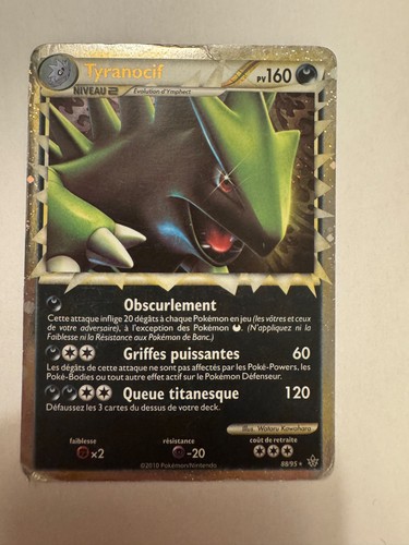 Carte pokemon tyranocif - pokemon,