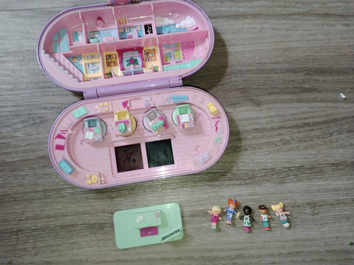 Set polly pocket - pocket, stampin'