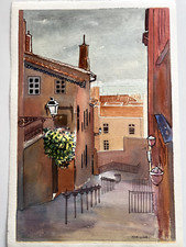 AQUARELLE ORIGINALE DE