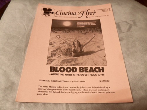 Blood beach original - blood, 1981