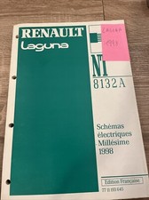 Manuel reparation ATELIER RENAULT Laguna Nt 8132A Schemas Electrique Millesime