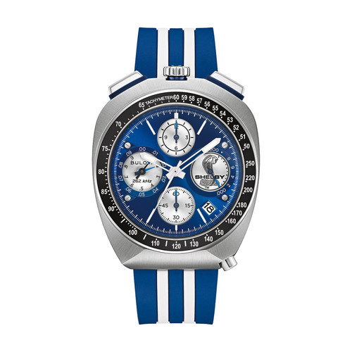 Bulova montre bleu - montre,