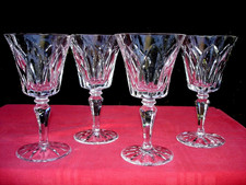 SAINT LOUIS CAMARGUE WATER GLASSES WASSERGLÄSER VERRE A EAU CRISTAL TAILLE 17 CM