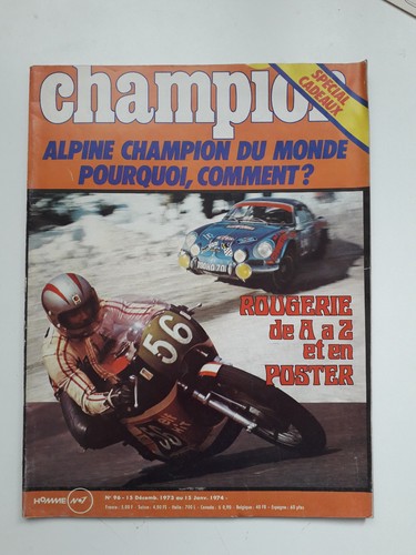 Revue champion decembre 1973 - revue,