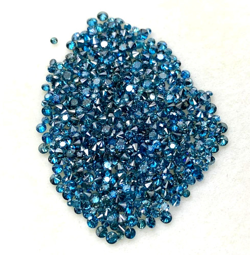 Mini diamant bleu - 2.5, mm