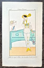 Victor LHUER Pochoir Mode Art