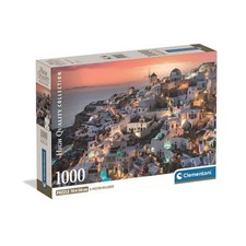 CLEMENTONI - Compact 1000 pieces - Shades of Santorini