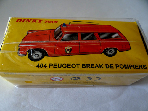Dinky toys atlas - peugeot, 404