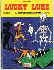 LUCKY LUKE LE RANCH MAUDIT RARE EDITION ITALIENNE 1993