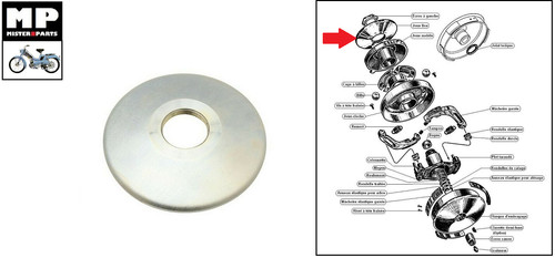 Joue variateur embrayage - variateur,