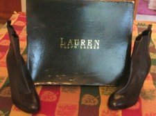 Ralph Lauren black leather
