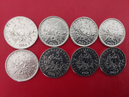 Lot pièces de 5fr - pièces,