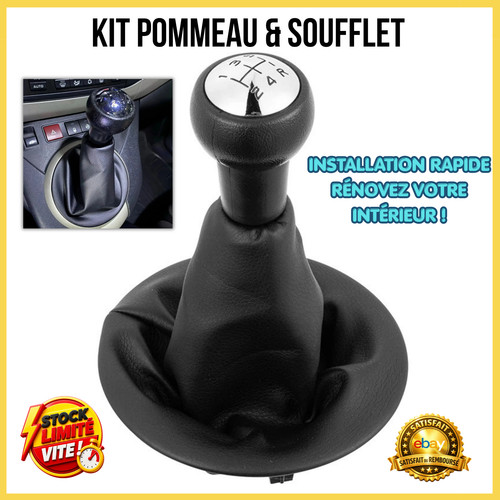Pommeau levier vitesse 5 - pommeau,
