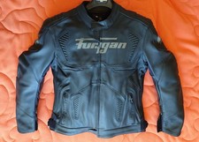 Blouson Cuir Moto Neuf Furygan 《Sherman EVO》Noir Taille L Lettrage vieil or