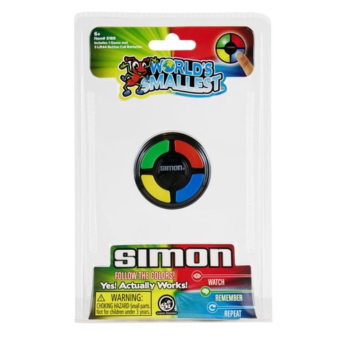 World smallest simon - smallest, game