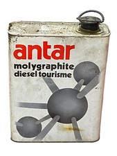 VINTAGE ANCIEN  BIDON MÉTAL D