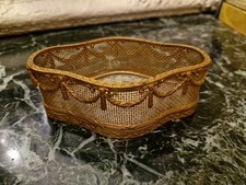 Ancien Vide Poche En Laiton De