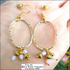 Boucles d'Oreille Ovales