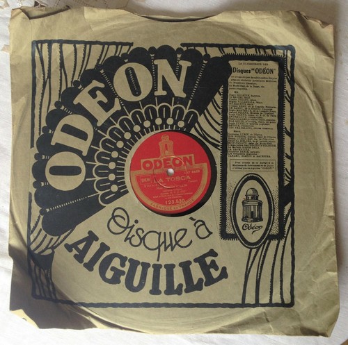 Disque odeon phonographe - 30,