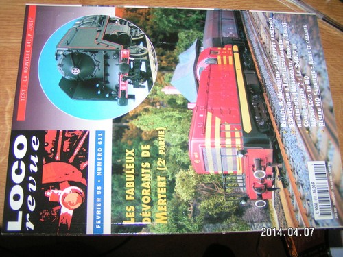 Loco revue 611 141 - revue, depot