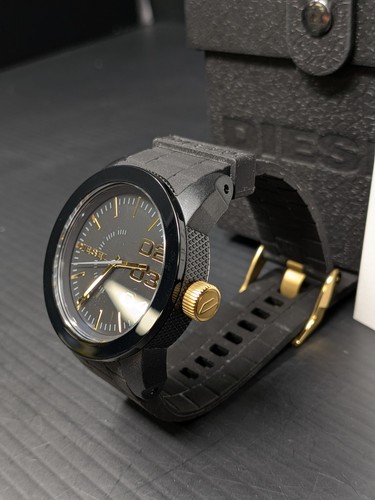 Diesel dz1972 black gold dial - black,