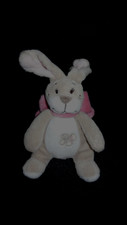 doudou peluche lapin beige