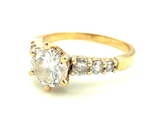 Magnifique bague carats - or, 18