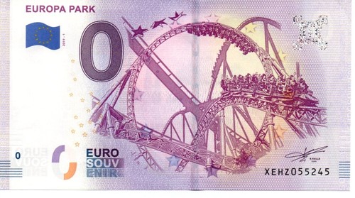 Billet euro souvenir - souvenir,