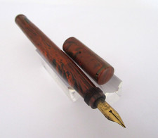 RARE ET GROS STYLO PLUME SAFETY RIPPLE DE FABRICATION FRANÇAISE METEORE N305