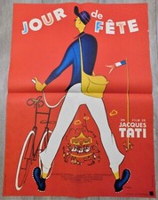 Jour de Fete Affiche Poster 60x80cm 23"32 Ressortie Jacques Tati