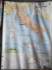 Carte scolaire Italie ancienne