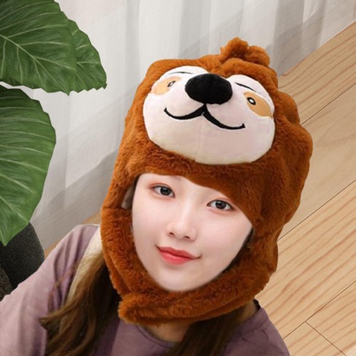 Chapeau animal peluche - chapeau,