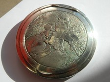 superbe poudrier vintage en