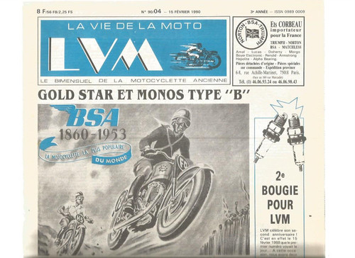 Vie moto 90 04 - moto, n°90-04