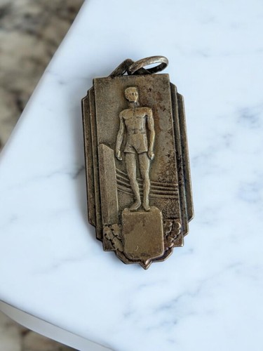 Médaille sportive ancienne - médaille,