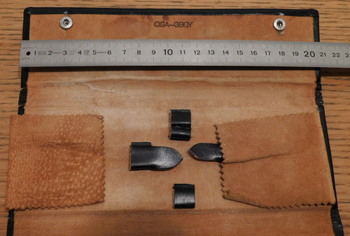 Vintage trousse etui cuir - etui,