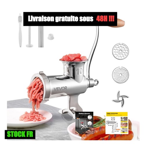 Hachoir viande manuel vevor - à,