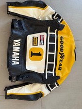 blouson moto cuir yamaha 50e anniversaire