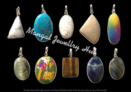 Lot bijoux pendentifs en - 5,