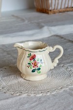 Pot à lait vintage Sarreguemines “Amazonas” peint à la main