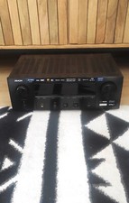 ampli hifi Denon DRA-800H noir Connecté input HDMI video