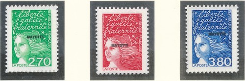 Timbre mayotte neuf - timbre, 48/50**