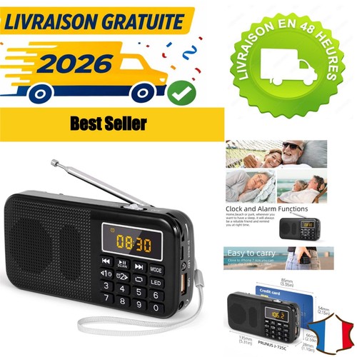 Prunus 725 radio portable - radio, fm