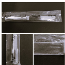 CHRISTOFLE- Coquille VENDOME - 2 Couteaux Entremet Fromage NEUF sous Blister