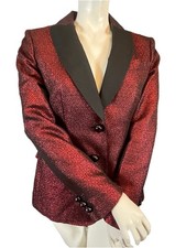 Veste Rouge Lurex Paillettes