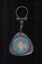 PORTE-CLÉ . HERGE . TINTIN ET MILOU BILLES . ANNEES 60' . ( PC 45 ) .