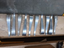   POIGNEE DE MEUBLE   ART NOUVEAU  aluminium massif  20 cm 