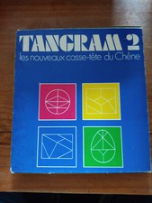 Tangram 2 les nouveaux Casse-Tête du Chêne - Complet livre jeu puzzles Rare