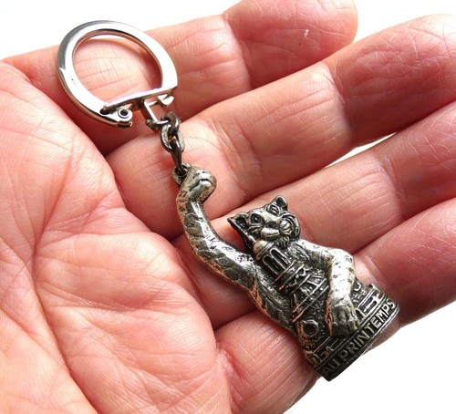 Ancien porte clé esso tigre - clé,
