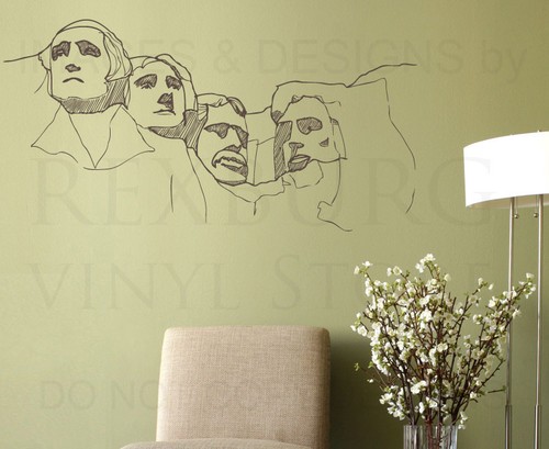 Mount rushmore large wall - mount,